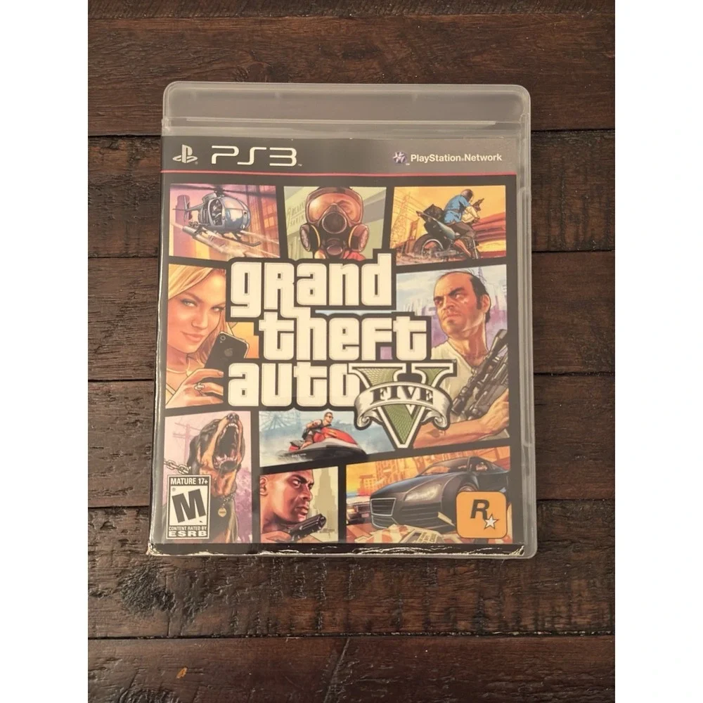 Rockstar Games Grand Theft Auto V PS3 Online Multiplayer M NTSC-U/C 2013